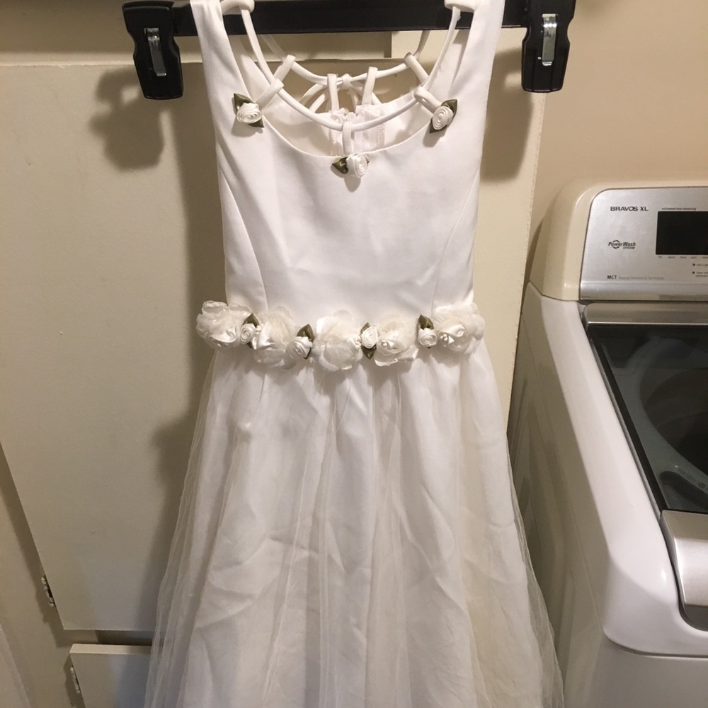 Kids Time USA white dress